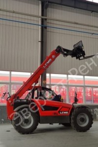 Арендовать аренда телескопического вилочного погрузчика lgmg ha735 в Москве