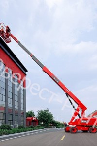 Арендовать аренда телескопического подъемника lgmg t26je в Москве