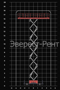 Арендовать аренда ножничного дизельного подъемника dingli jcpt 1823 rt в Москве