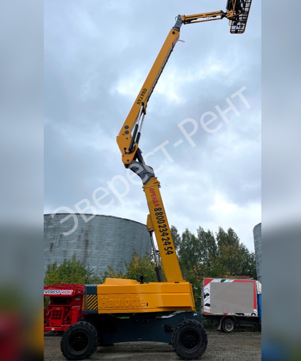 Арендовать аренда коленчатого дизельного подъемника haulotte ha 32 rtj pro в Москве