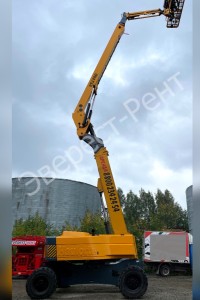 Арендовать аренда коленчатого дизельного подъемника haulotte ha 32 rtj pro в Москве