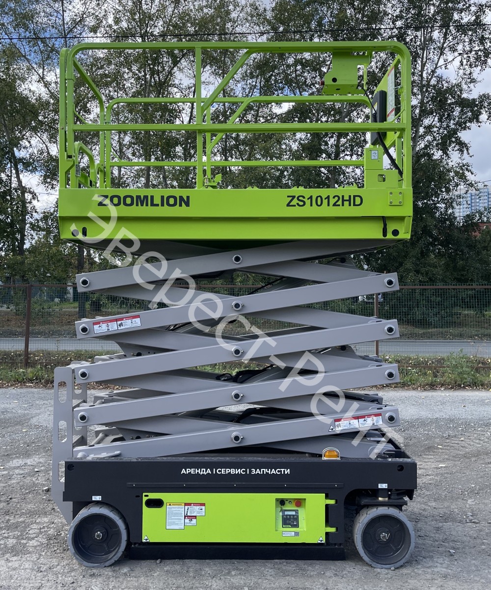 Арендовать аренда ножничного электрического подъемника zoomlion zs1012hd в Москве