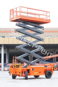Арендовать аренда ножничного дизельного подъемника dingli jcpt 2223 rt в Москве