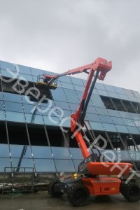 Арендовать аренда коленчатого электрического подъемника dingli ba20ert в Москве