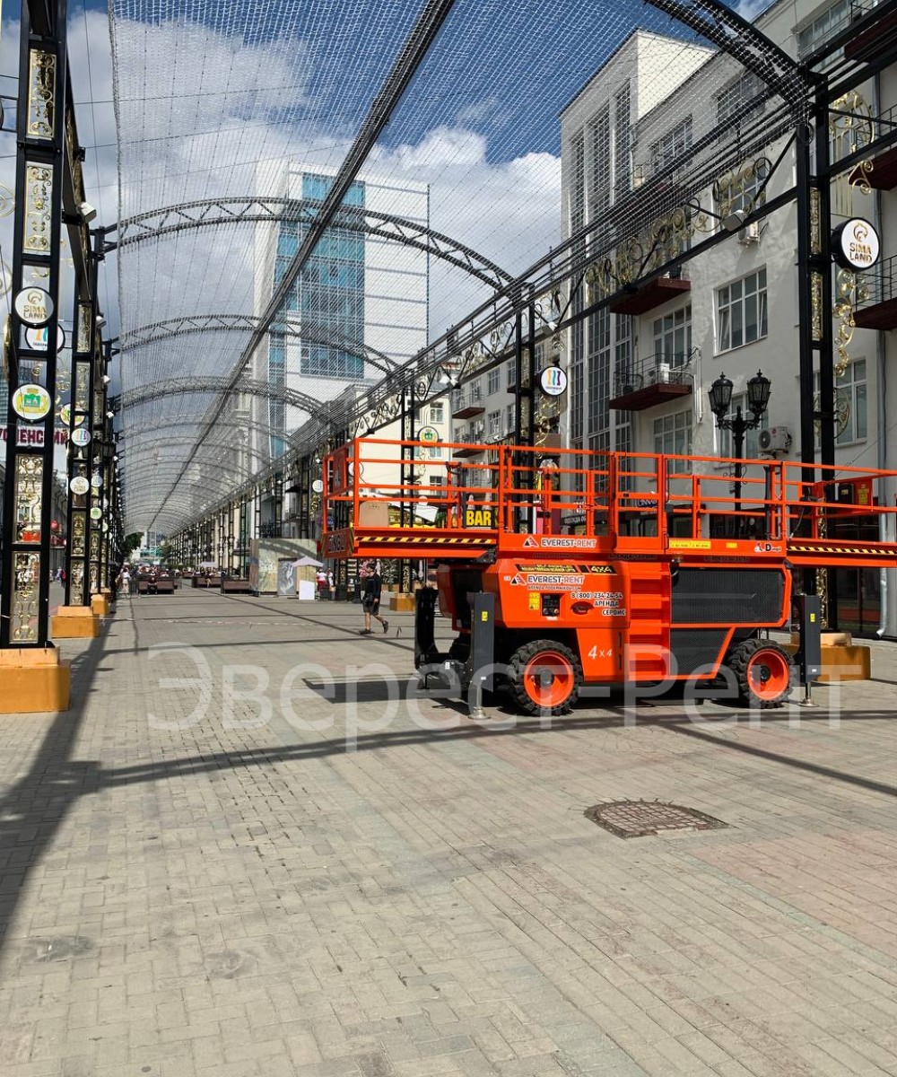 Арендовать аренда ножничного дизельного подъемника dingli jcpt 1523 rt в Москве