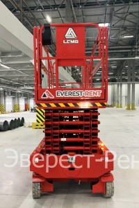 Арендовать аренда ножничного электрического подъемника lgmg as1413 в Москве